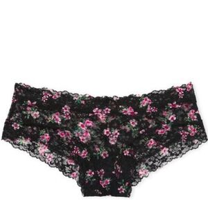 NWT: Victoria's Secret Floral Lace Cheeky Panty - XL